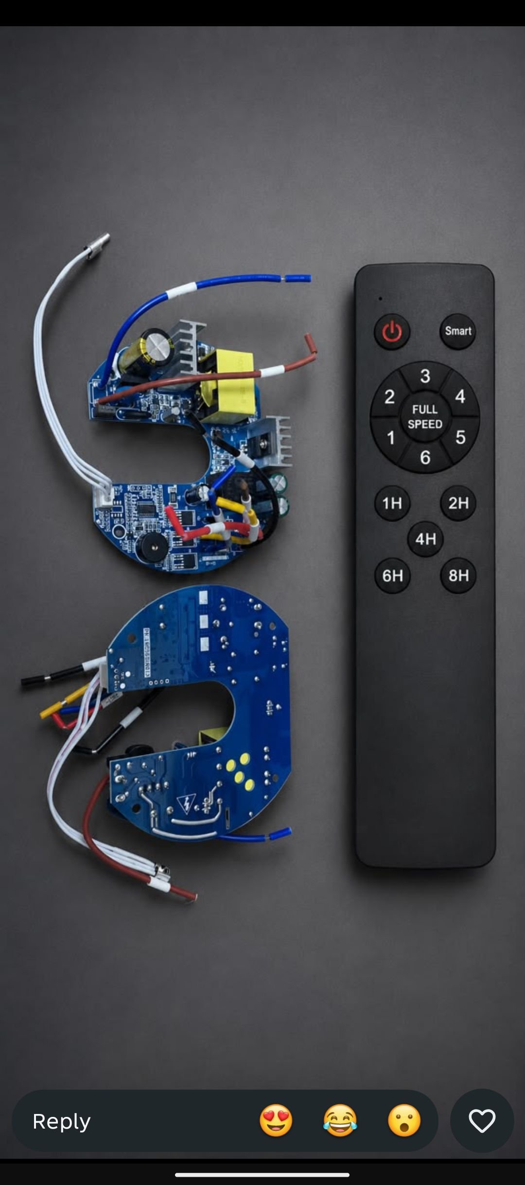 Celling fan circuit